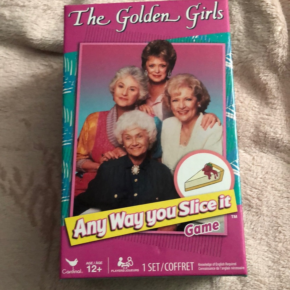 The Golden Girls Pink Board Game Set
